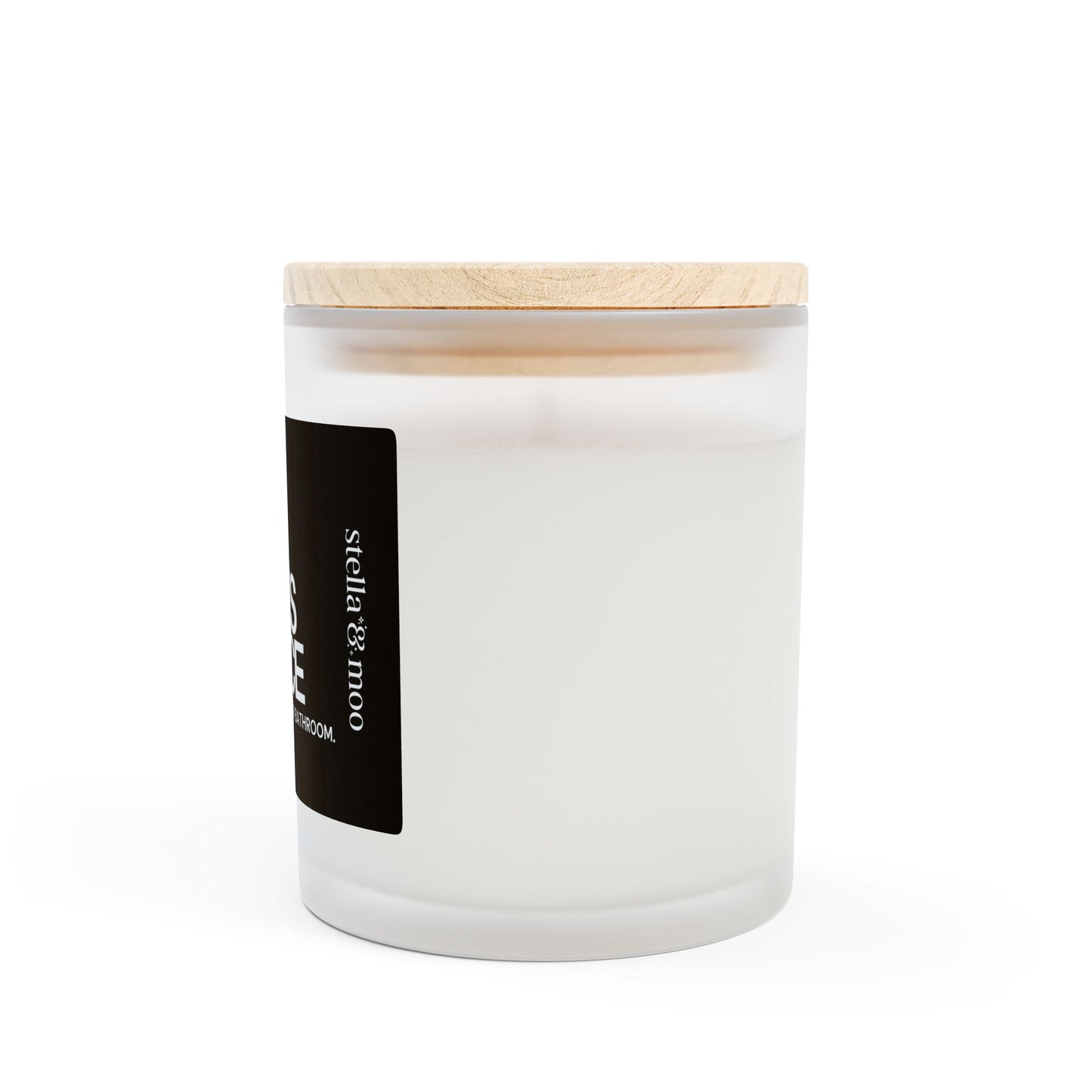 Five Minutes of Peace Candle Frosted Glass (Hand Poured 11 oz)