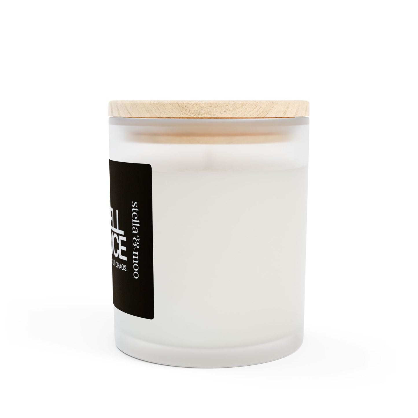 The Smell of Silence Candle Frosted Glass (Hand Poured 11 oz)