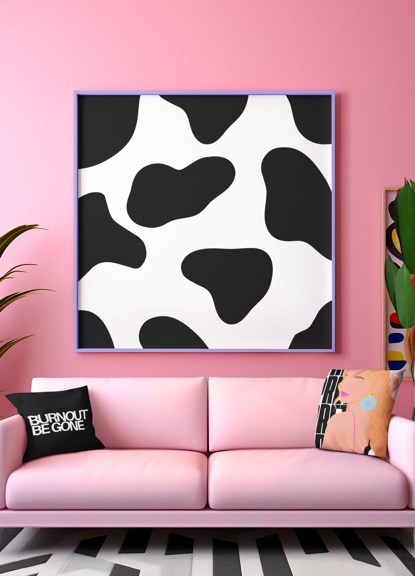 Pretty Girl Energy Throw Pillow